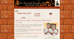 Desktop Screenshot of battambangparish.org